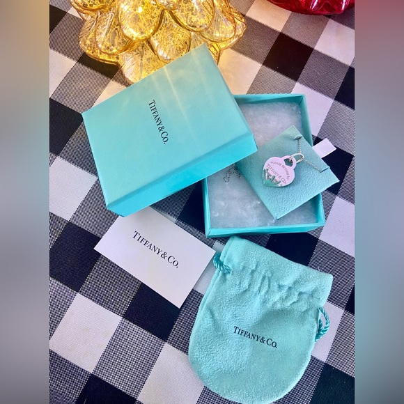 Tiffany and Co. Tiffany Blue Paint Splatter Pendant & Chain (Retired) - Picture 10 of 10